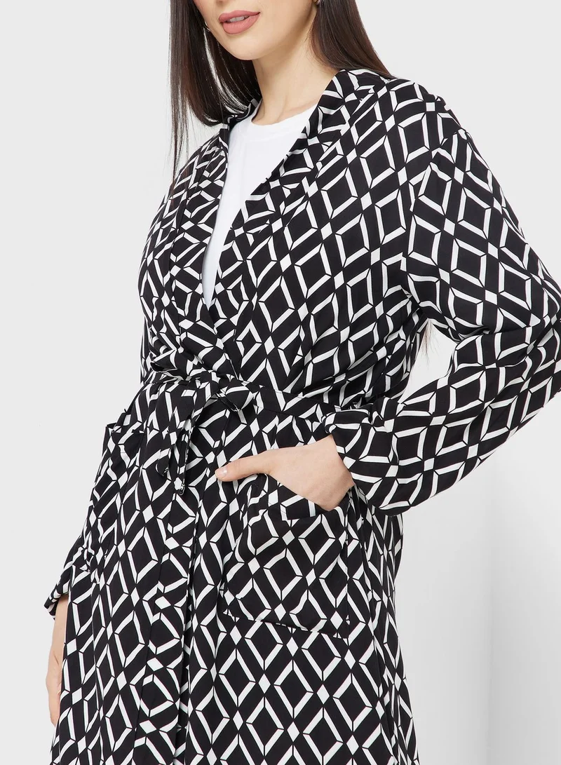 Khizana Printed Layering Light Jacket