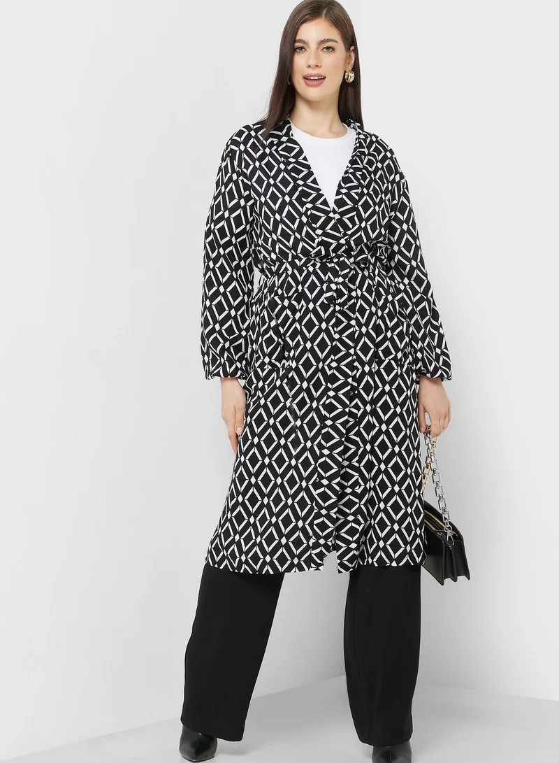 Khizana Printed Layering Light Jacket
