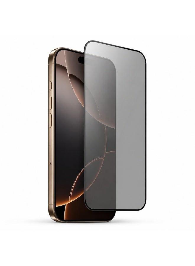 باندا شاشة حماية زجاجية (اسكرينة) فائقة التطور لهاتف آيفون 17 برو ماكس (iPhone 17 Pro Max) بتغطية كاملة وإطار أسود - Image 1