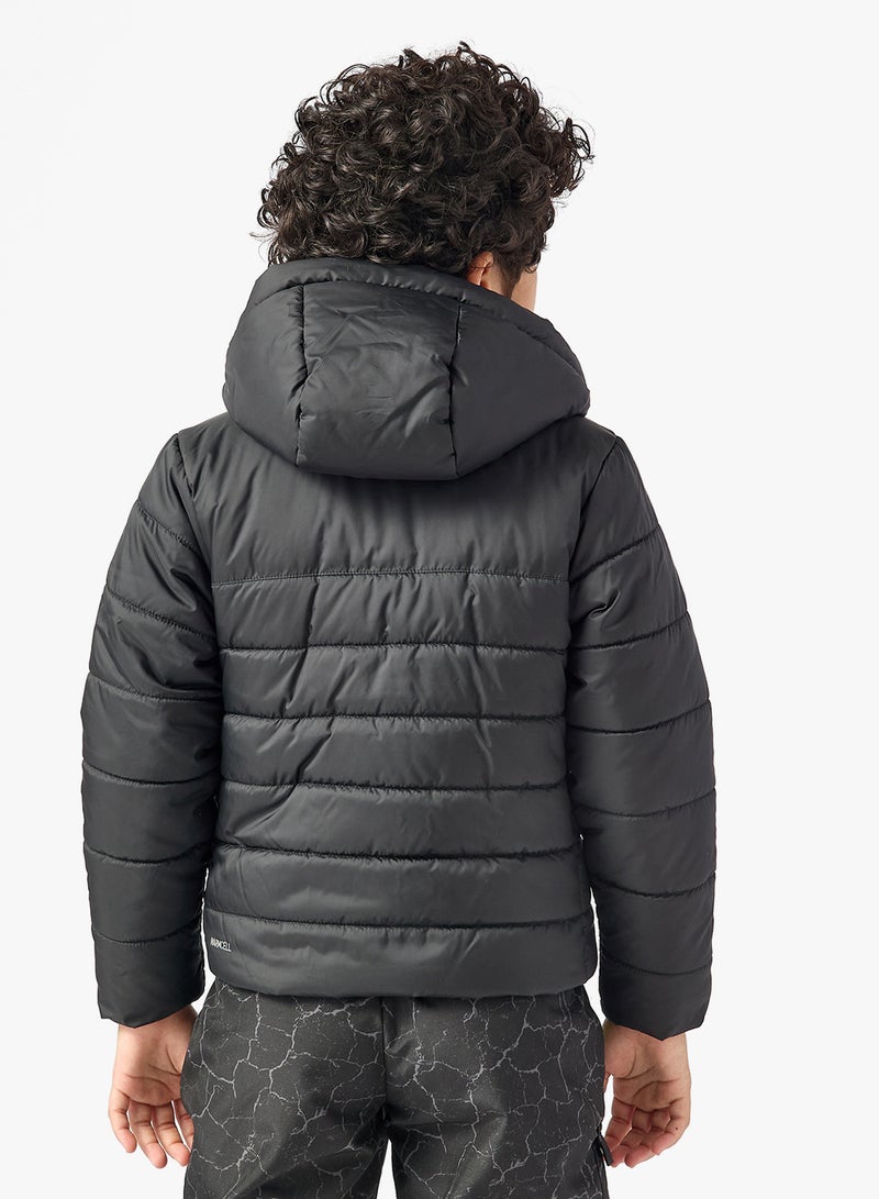 بوما جاكيت مبطن بغطاء رأس للأطفال - Image 2