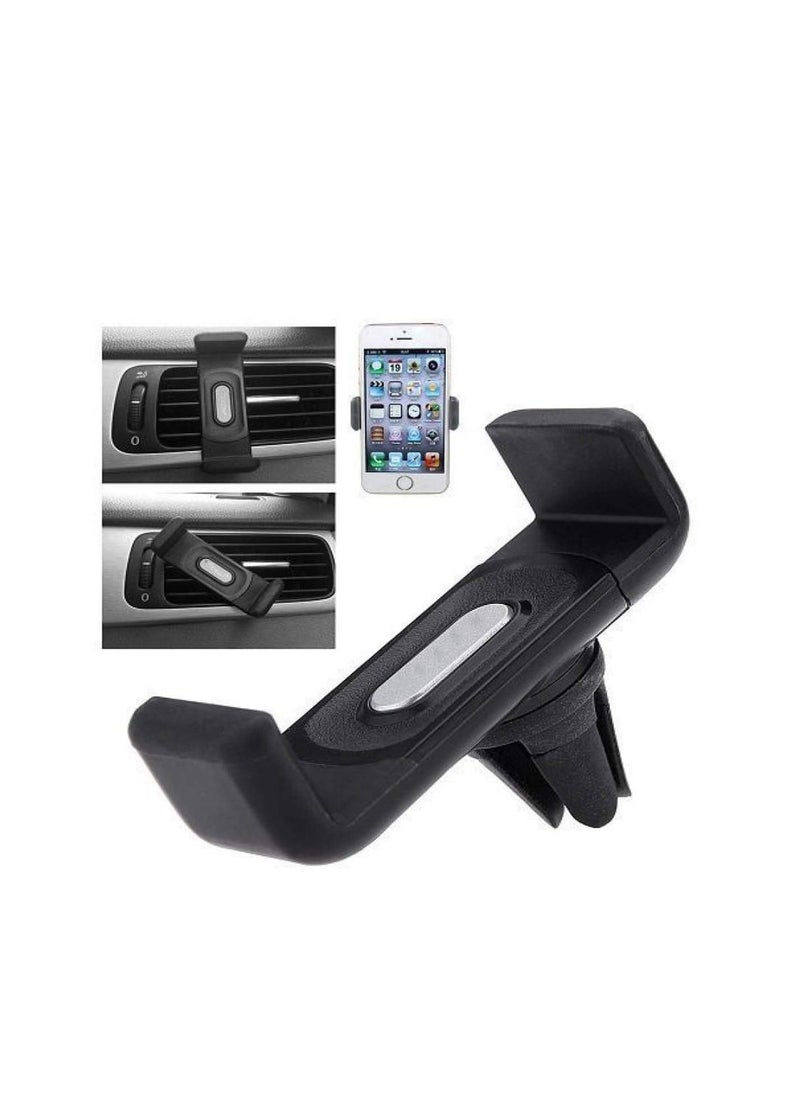 XO INET Universal Car Phone Holder for iPhone Samsung HTC Black Berry - Black  - Image 5