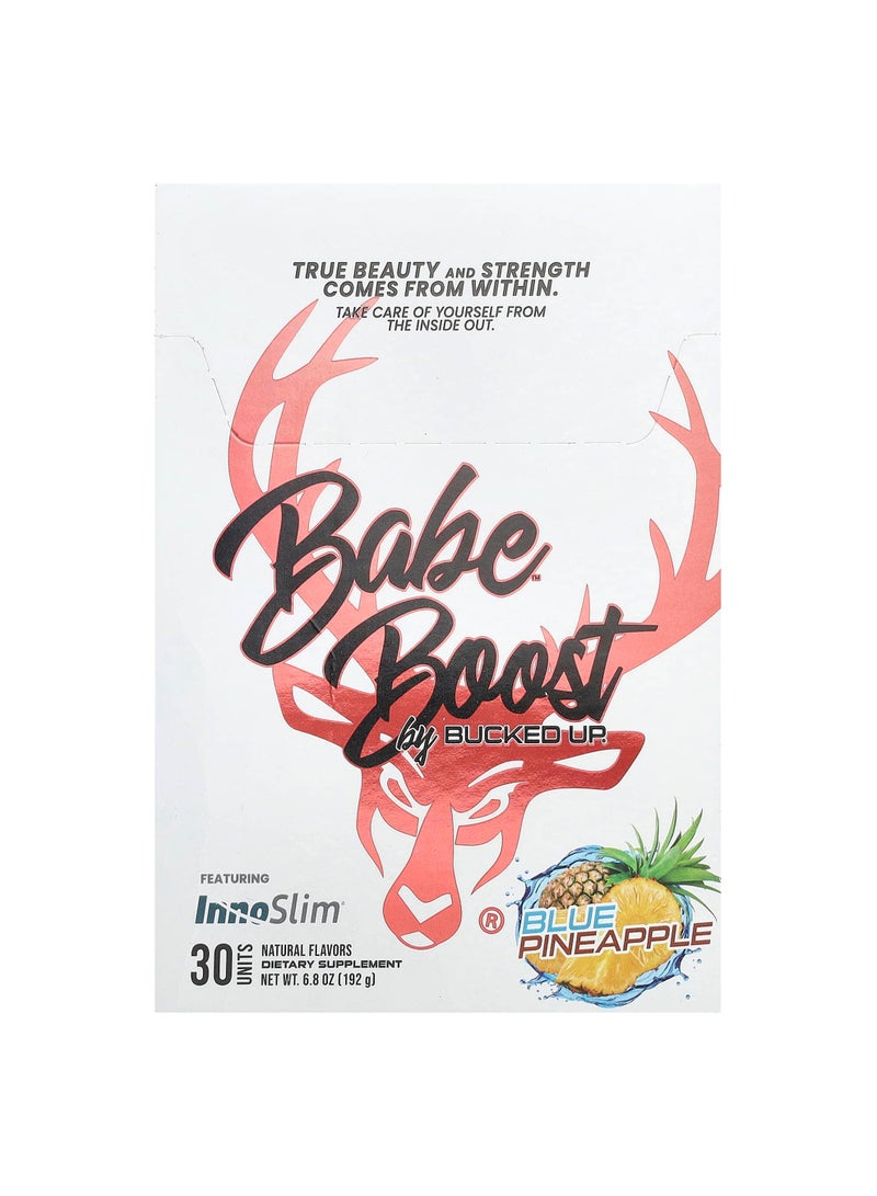 Babe, Boost, Blue Pineapple, 30 Packets, 0.2 oz (6.4 g) Each