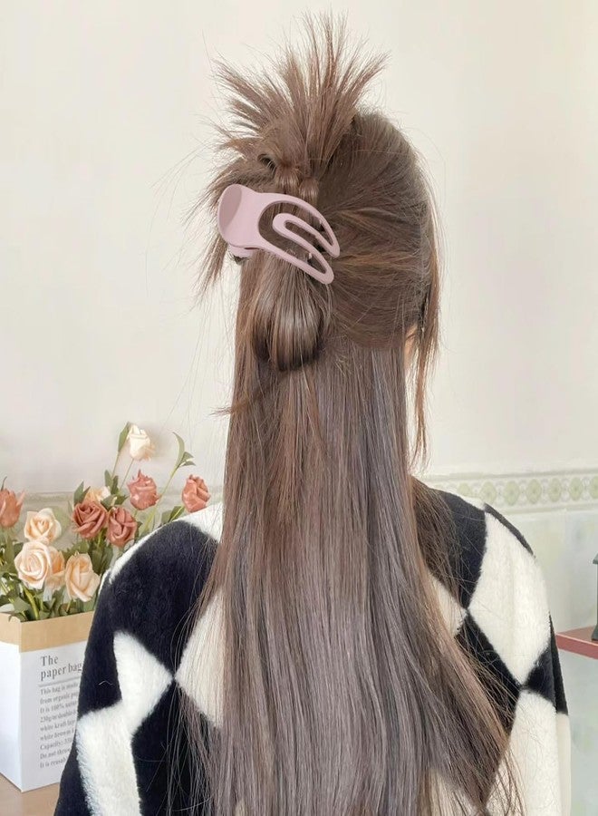 VORSET 3 PCS French Concord Flat Hair Clips for Women 3.54 Inch Curved Hair Claw Clips Alligator Hair Barrettes Volume No Slip Grip Strong Hold Banana Hair Clamps Jaw Clips Styling Hair Accessories - Image 5