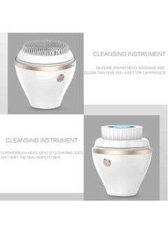 Massaging Facial Cleaner With 2 Brush Heads 3 Modes Waterproof USB Charging For Face Cleaning Exfoliating Multifunction Sonic Face Cleansing Brush With Charging Cable - pzsku/Z162C3ED79927658D2E87Z/45/_/1693209510/23f911fd-f46b-49f8-ae22-405d6cf8cc67