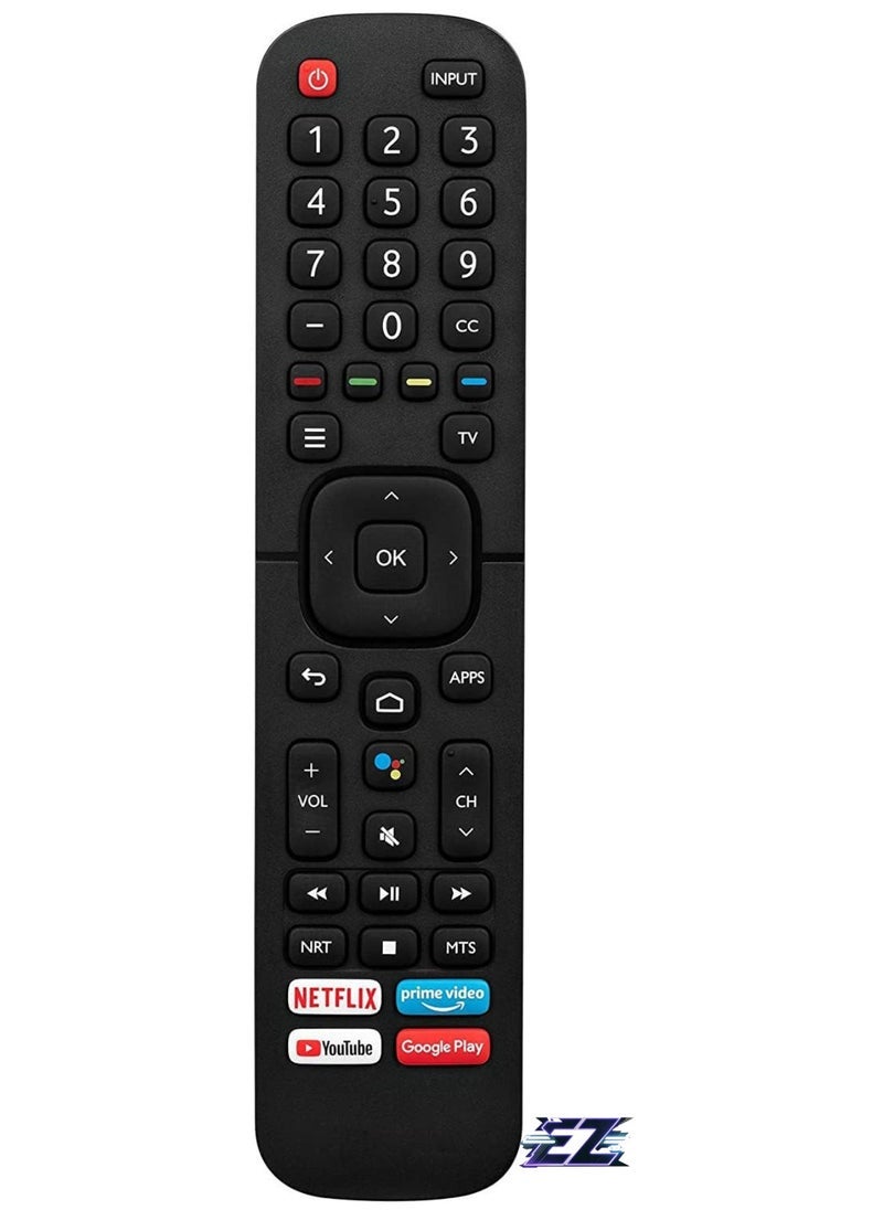 SmartGrist ERF2K60H Remote Control Compatible with Hisense Quantum 4K ULED UHD LED Android Smart TV - Without Voice Control with battery - Image 2