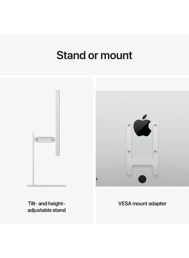 ابل  Studio Display XDR - Nano-texture glass - VESA mount adapter black - Image 3