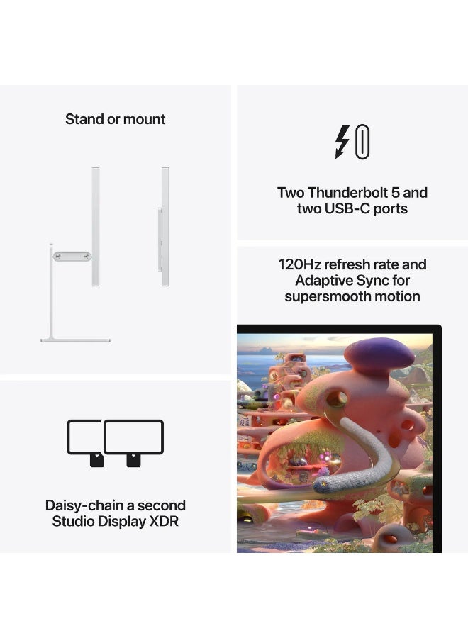 ابل  Studio Display XDR - Nano-texture glass - VESA mount adapter black - Image 2