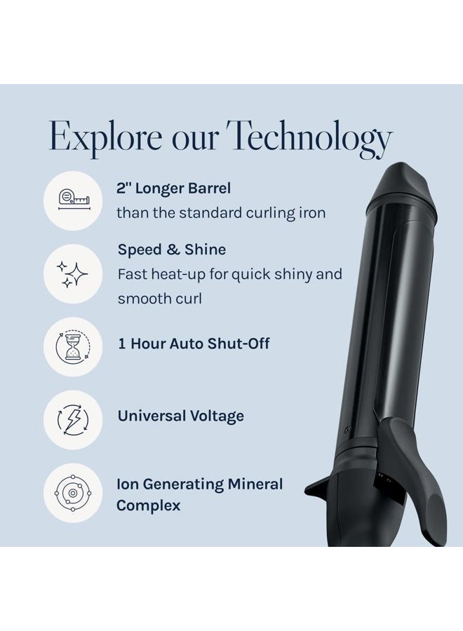 BIO IONIC BIO IONIC by Bio Ionic, 1.5" LONG BARREL STYLE CURLER - Image 3