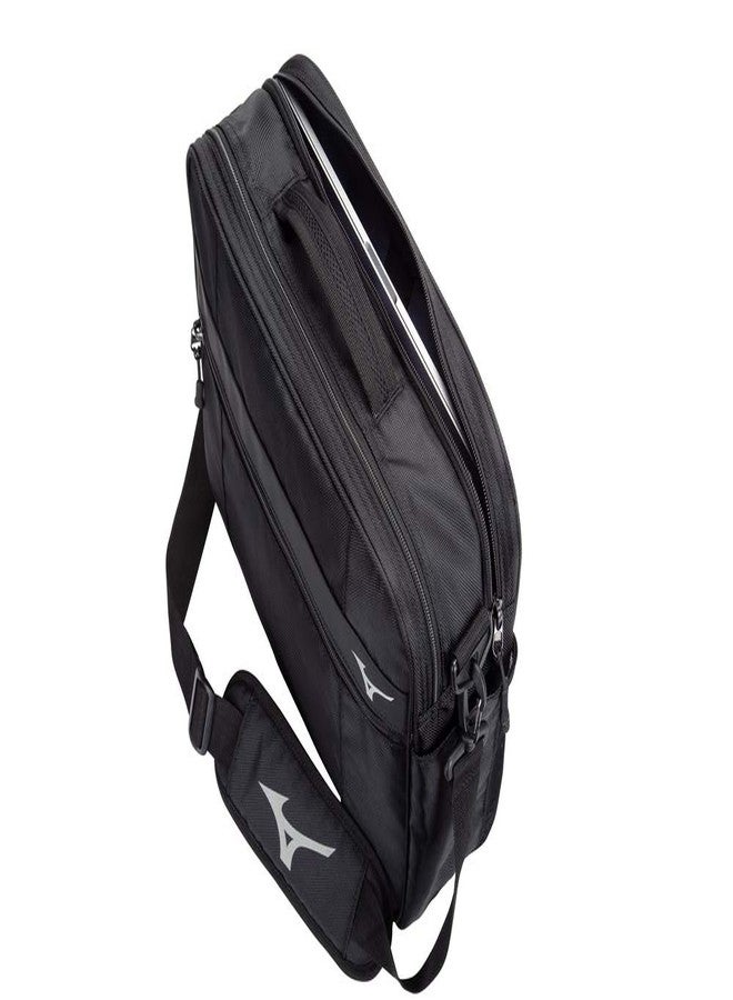 Mizuno Front Office 21 Briefcase, Black - Image 3