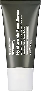 ManCave Hyaluronic Acid and Caffeine AntiAging Face Serum 50ml Formulated to reduce the Appearance of Fatigue and Enhance Damaged Skin with Caffeine and Glycogen Vegan Friendly Made in the UK - Image 1