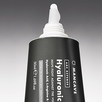 ManCave Hyaluronic Acid and Caffeine AntiAging Face Serum 50ml Formulated to reduce the Appearance of Fatigue and Enhance Damaged Skin with Caffeine and Glycogen Vegan Friendly Made in the UK - Image 5