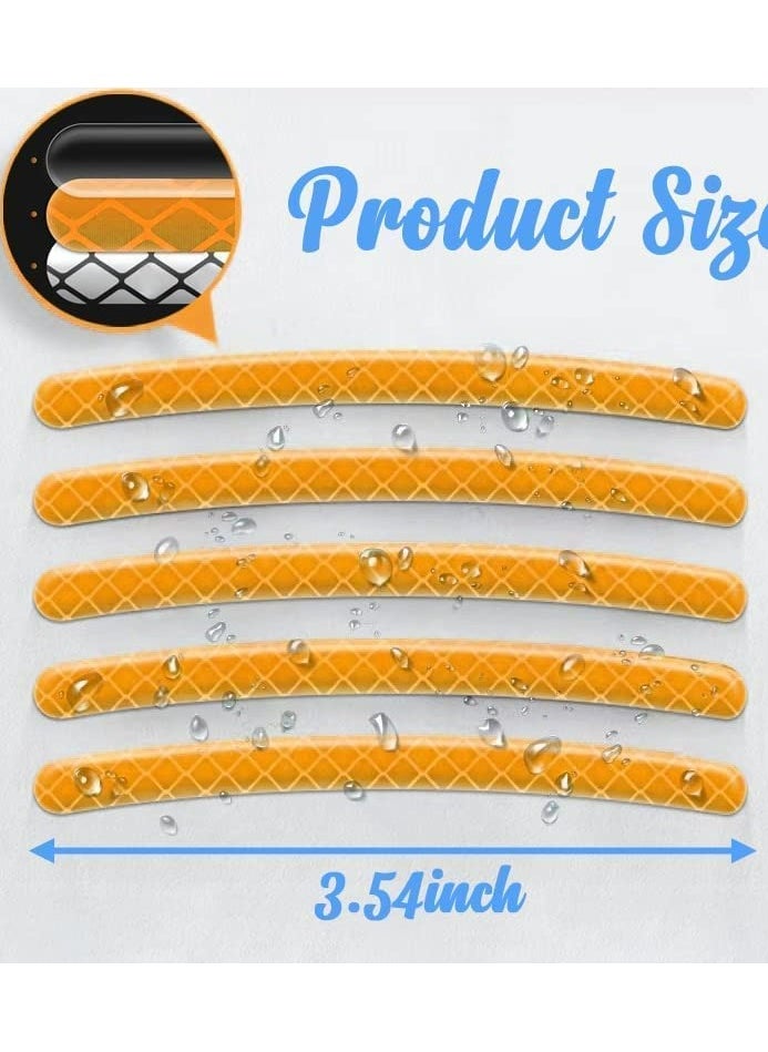 Generic Reflective Wheel Rim Stickers, 20pcs Night Safety Warning Decals, Anti-Scratch Reflective Stickers for Cars and Motorcycles, Universal Decorative Stickers for Vehicles and Trucks  - Image 5