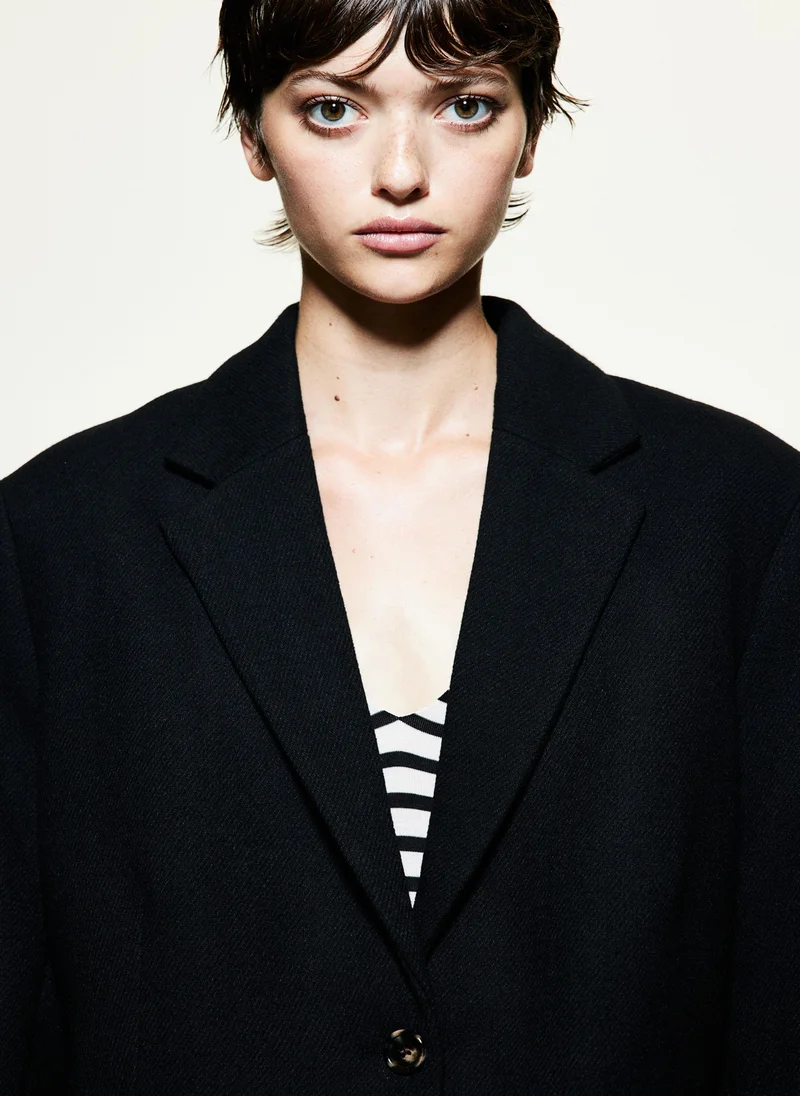 اتش اند ام Twill Blazer