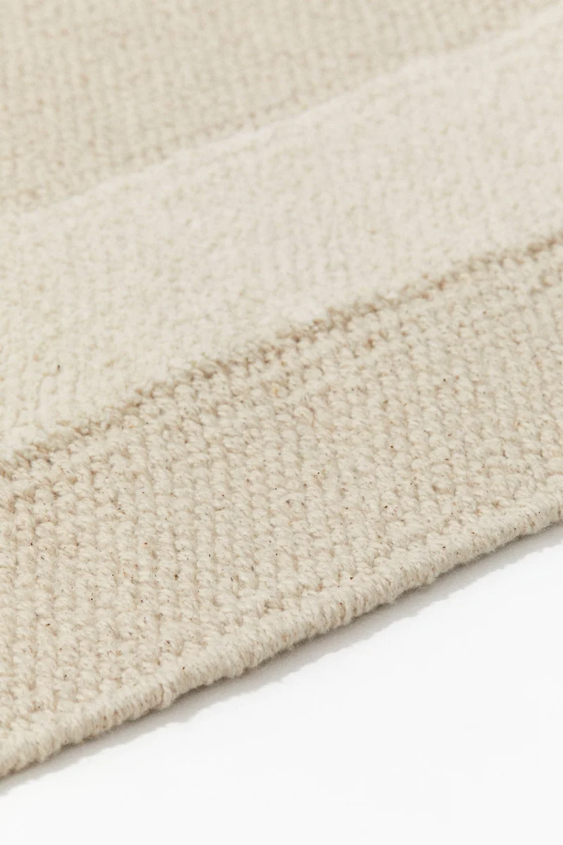H&M Flat Weave Cotton Runner Rug