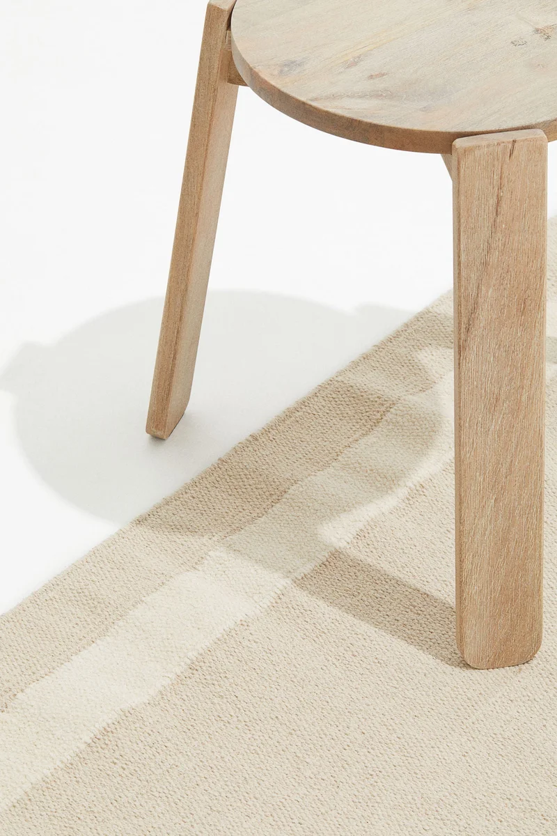 H&M Flat Weave Cotton Runner Rug