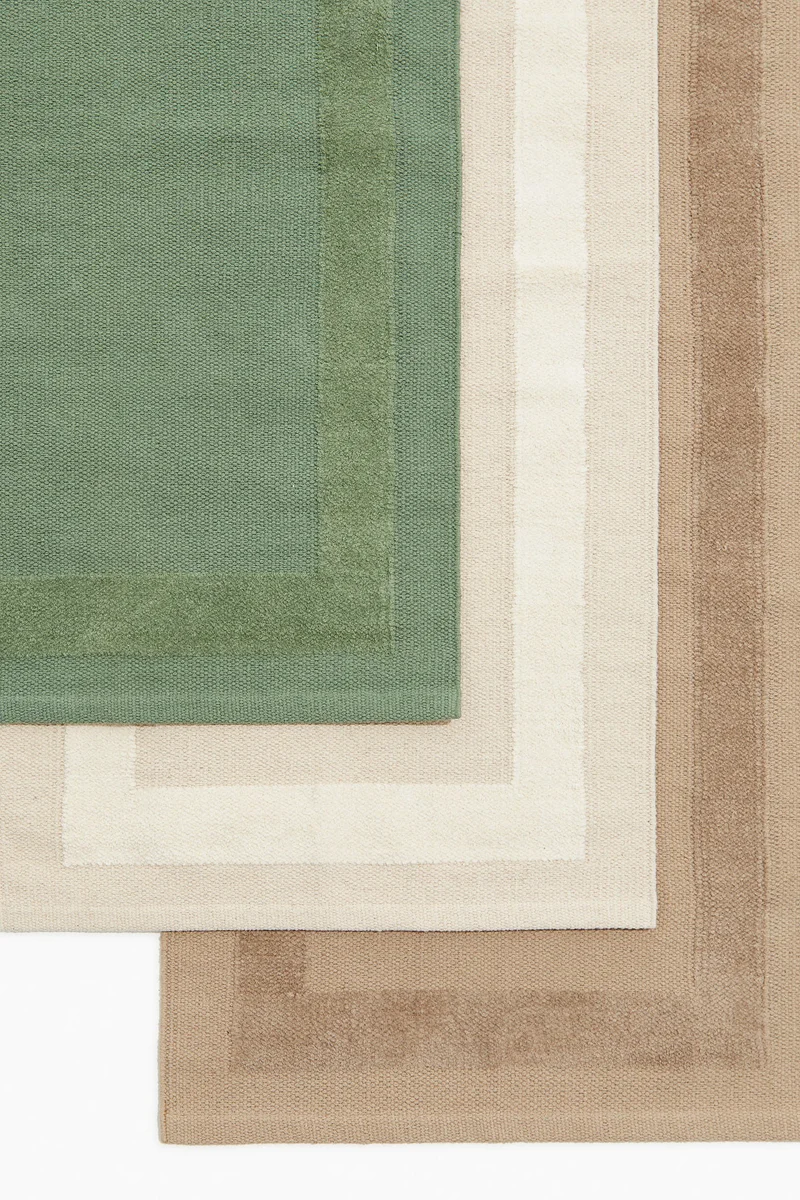 H&M Flat Weave Cotton Runner Rug