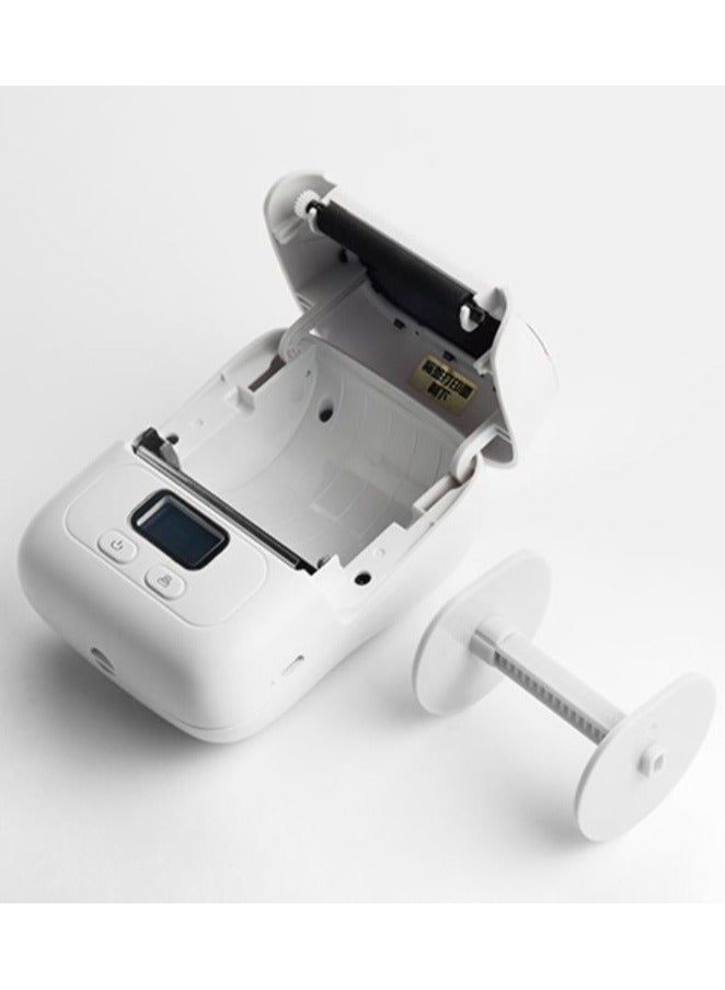 AIMO M110 Mini Label Printer – Portable Bluetooth Thermal Sticker Printer (White) - Image 3