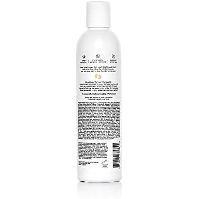 OVERTONE HAIRCARE PURPLE TONING CONDITIONER - NEUTRALIZES BRASSINESS FOR BLONDE & PLATINUM HAIR - DEEPLY HYDRATING FORMULA WITH SHEA BUTTER & COCONUT OIL - VEGAN, CRUELTY-FREE, PARABEN-FREE - 8 OZ - Image 3