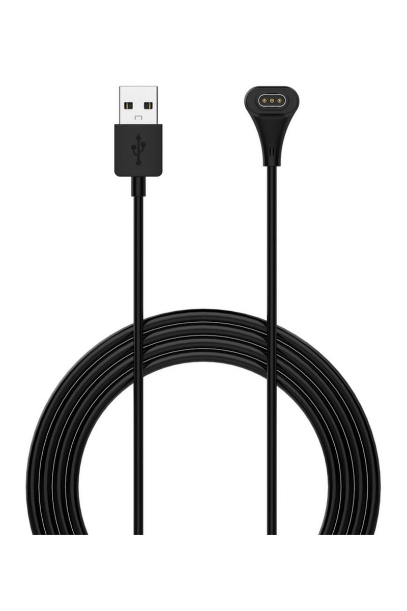 كابل شحن USB لساعة كاسيو الذكية GBDH1000، شاحن بديل لساعة G-Shock، سلك شحن متوافق مع كاسيو GBD-H1000، ملحق أسود متين لشحن الساعة - Image 1