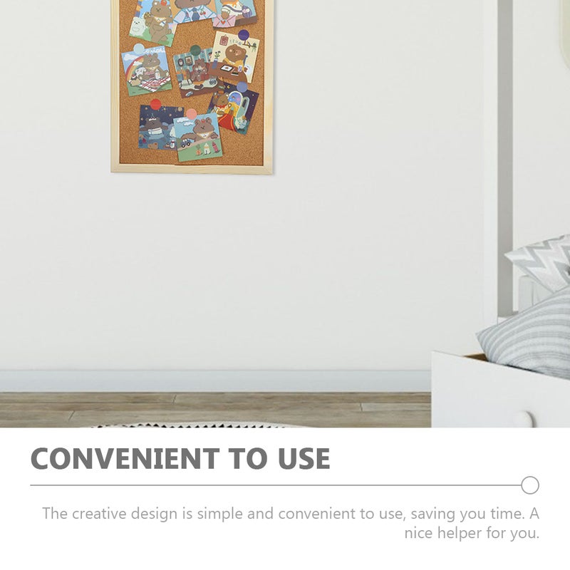 1 Set of Household Message Board Decorative Bulletin Board Cork Board Display Cork Board - Image 2