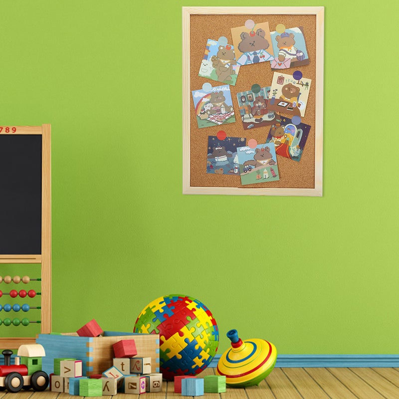 1 Set of Household Message Board Decorative Bulletin Board Cork Board Display Cork Board - Image 3