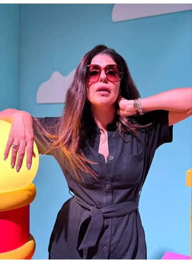 نسيسيرا Mini Waffle Black Safari Suit