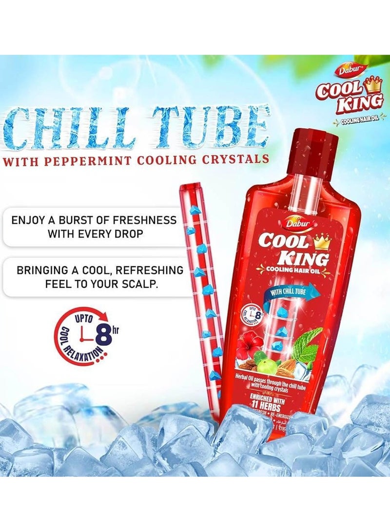 دابر زيت الشعر دابر كول كينج المنعش مع أنبوب التبريد - 300 مل - Image 4