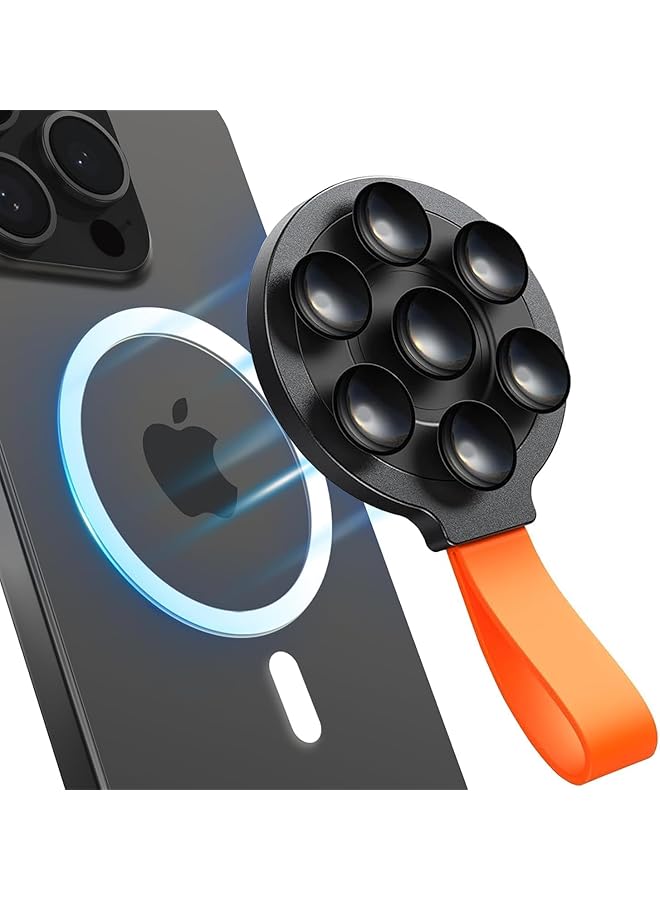 Green Tiger Magnetic Suction Cup Phone Mount, Strong Hold Car Phone Accessories, Phone Holder Universal Compatibility for All Smartphones, Mobile Holder Perfect for Dashboard or Windshield Use - Image 1