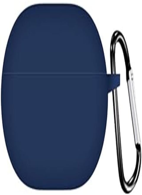 USTIYA Case for Huawei Freebuds Pro 2 2022 Protective Silicone Case with Keychain Cover (Blue)