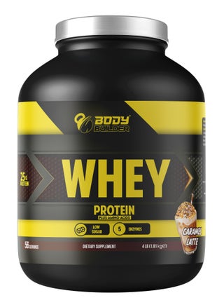 Body Builder 100% Whey Protein Support Muscle Growth and Repair, Fast Absorption, Caramel Latte, 4 Lbs - pzsku/Z162D1EA16FA4DC6F5AB8Z/45/1746261552/98478274-89ea-49b1-9c77-4abb0396856d