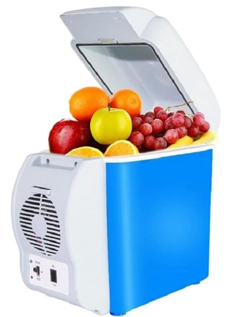 Portable Camping Electric 7.5L Refrigerator Thermoelectric Rapid Cooler and Warmer Car Refrigerator, 12V DC Mini Fridge, Portable Car Freezer Car Fridge Small Fridge for Car, RV and Camping  - Image 2