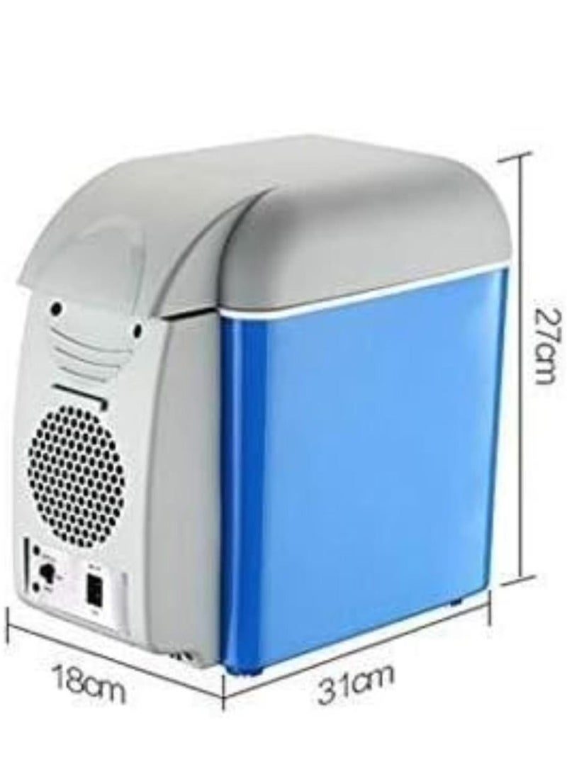 Portable Camping Electric 7.5L Refrigerator Thermoelectric Rapid Cooler and Warmer Car Refrigerator, 12V DC Mini Fridge, Portable Car Freezer Car Fridge Small Fridge for Car, RV and Camping  - Image 4