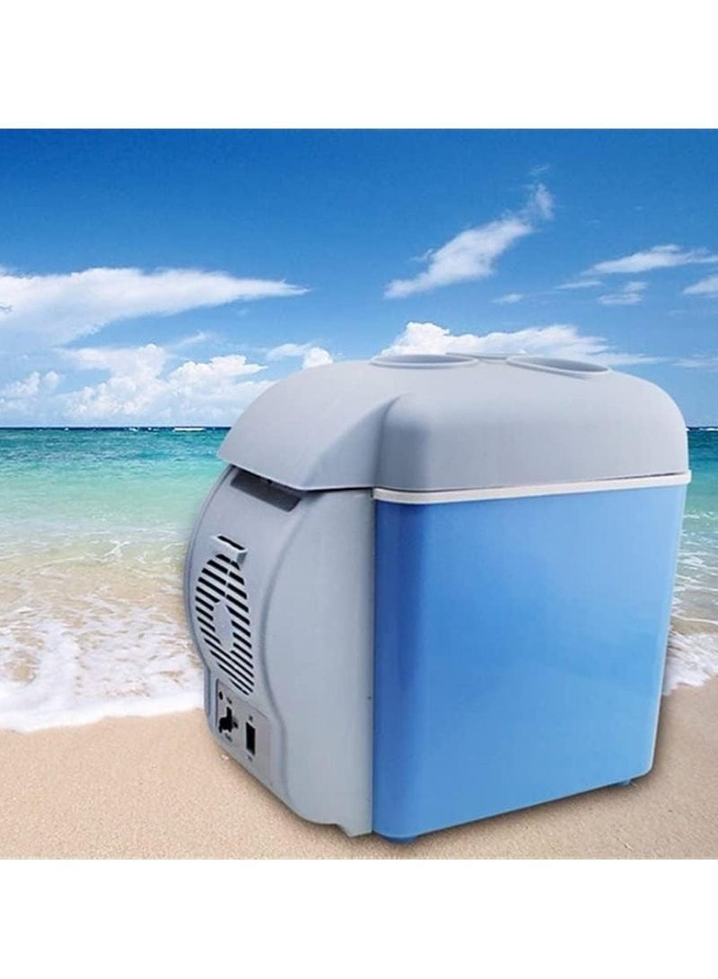 Portable Camping Electric 7.5L Refrigerator Thermoelectric Rapid Cooler and Warmer Car Refrigerator, 12V DC Mini Fridge, Portable Car Freezer Car Fridge Small Fridge for Car, RV and Camping  - Image 5