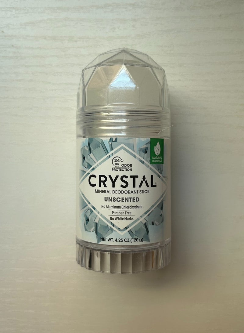 Crystal, Mineral Deodorant Stick, Unscented, 4.25 oz (120 g) - Image 2