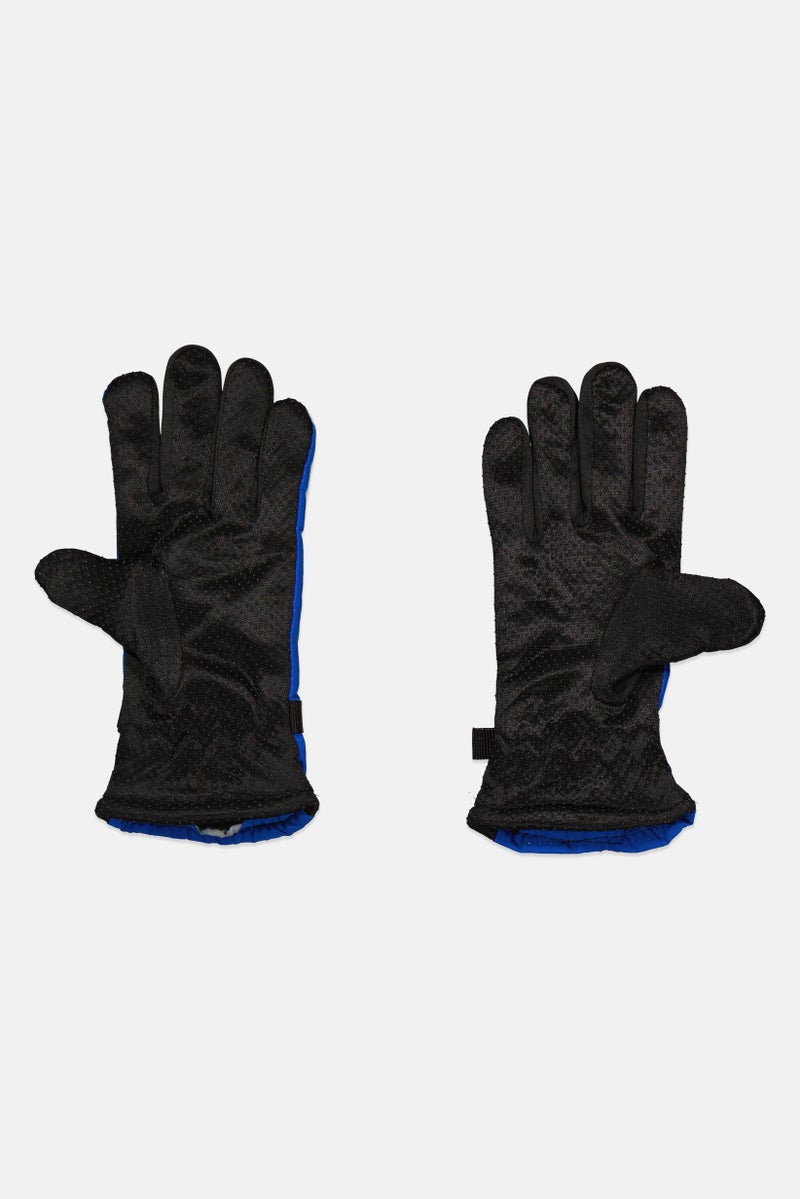 Royal Deluxe Kids Boy Ski Sherpa Adjustable Gloves, Assorted - Image 2