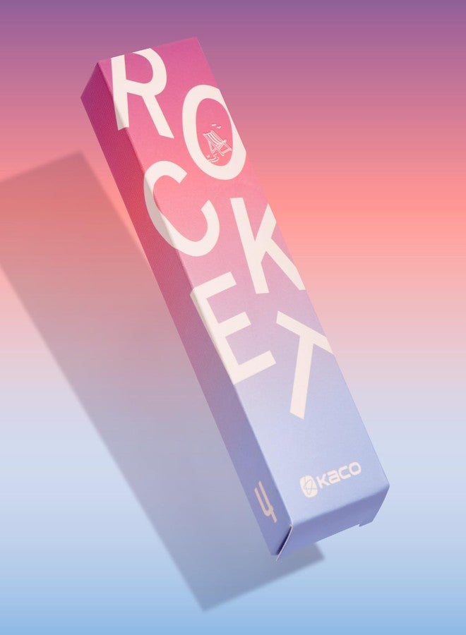 Kaco ROCKET Gel Pens 4 Pieces 0.5mm Black Ink Sunset Beach Aesthetic Pens School Office Stationery Quick Drying - Image 3