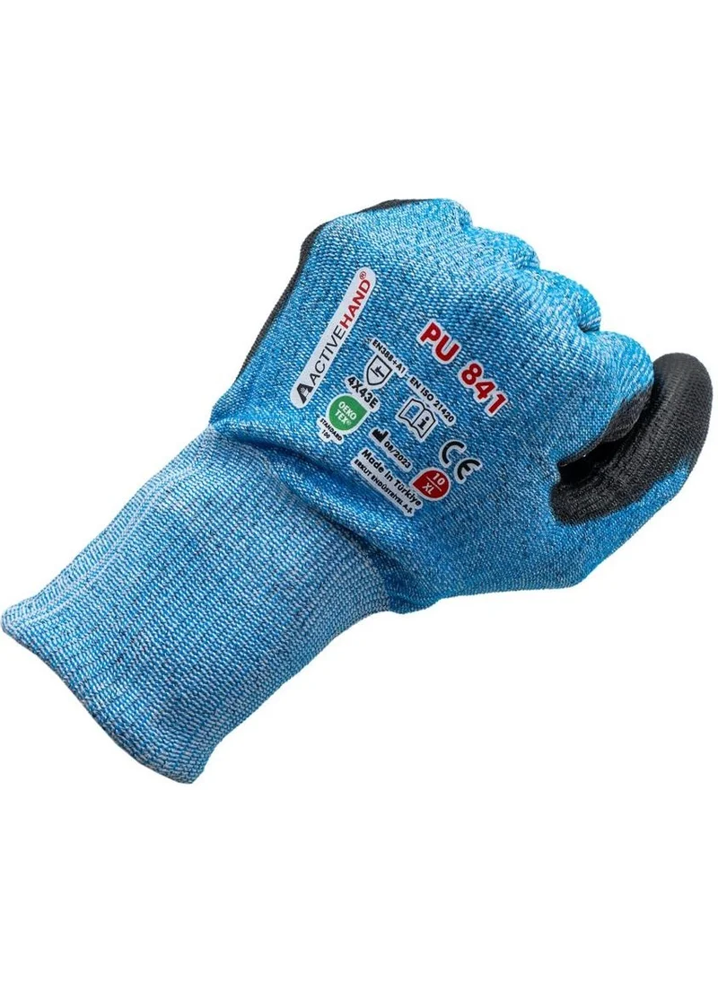 Activehand PU841 (E) Cut Resistant Gloves No:10 1 Pair
