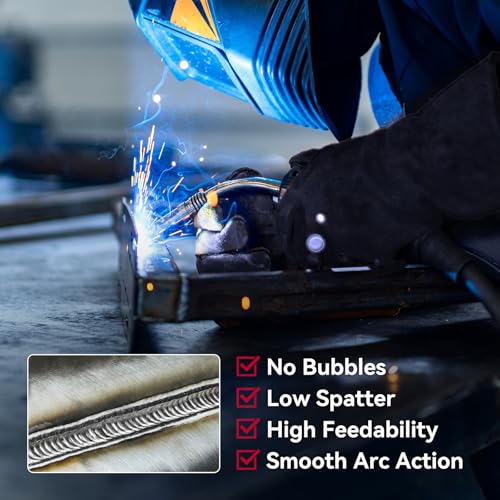 ARCCAPTAIN Flux Core Welding Wire .030, E71T-GS Mig Welding Wire 2-Pound Spool Gasless Mild Carbon Steel Compatible With Lincoln Miller Forney Harbor Welder - Image 2