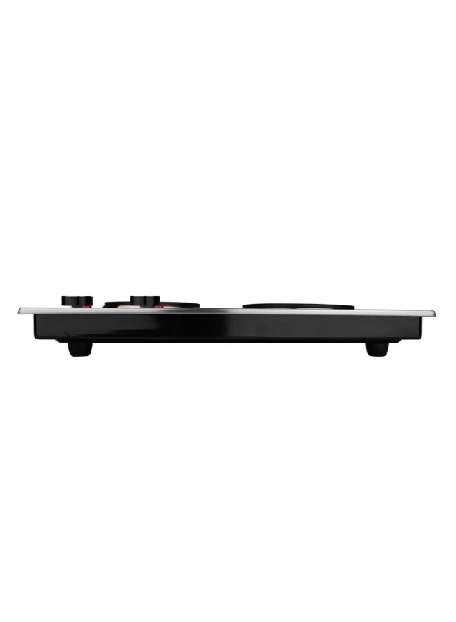 DSB Electric Double Hot Plate DSP – 2500W Total – Stainless Steel Surface – Independent Temperature Control – Model KD4047 - Image 4