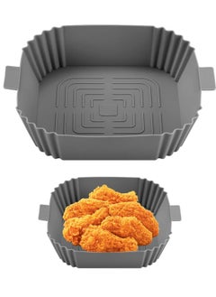 Generic Silicone Air Fryer Basket Liners Square 1Pcs  - Image 2