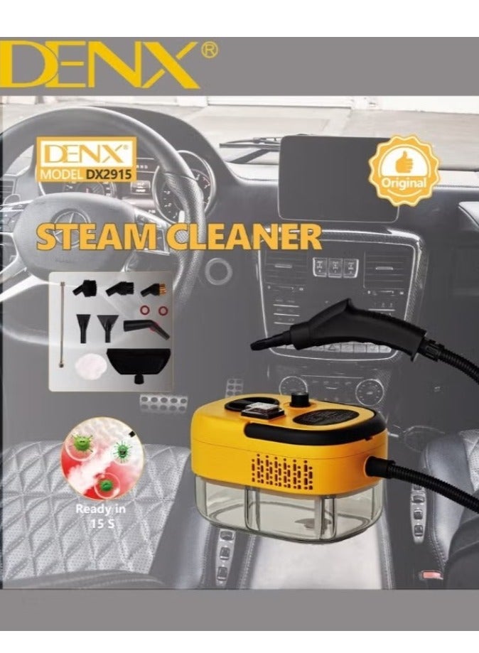 Denx A multi-use steam cleaning device that operates electrically, with a power of 1500 watts, and a water capacity of 1.2 L - Image 5