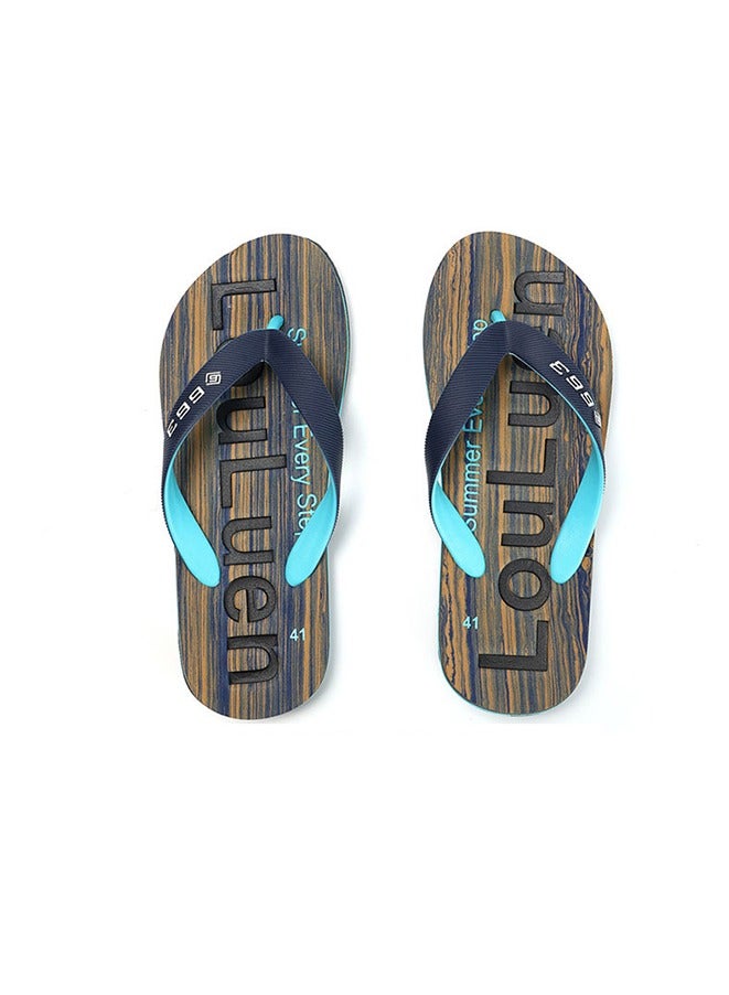 High Quality Summer Mens Slippers, Bathroom Slippers Anti-slip Indoor Slippers Soft Light Weight Flat Sandals Slippers - Image 3