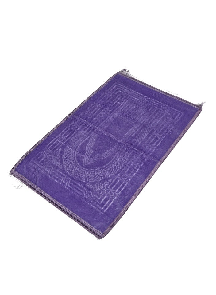 SMART HOME Luxurious Prayer Rug Lined With Silky-Soft Microfiber Fabric, 120x70 Cm  - Image 1