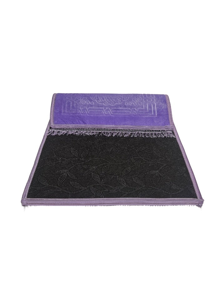 SMART HOME Luxurious Prayer Rug Lined With Silky-Soft Microfiber Fabric, 120x70 Cm  - Image 3