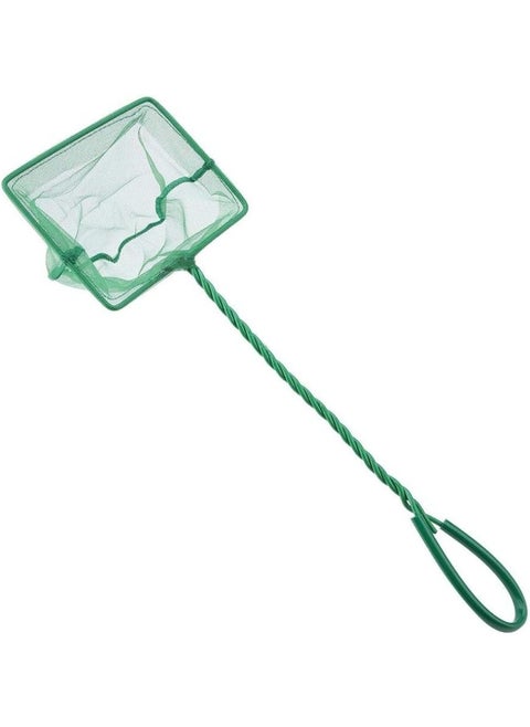 Valentine's Day Present Convenience to Handle, Goldfish Net, Square Fishing Landing Net, Not Harm Fish Scales, for Fish Tank Household(6 inches)
