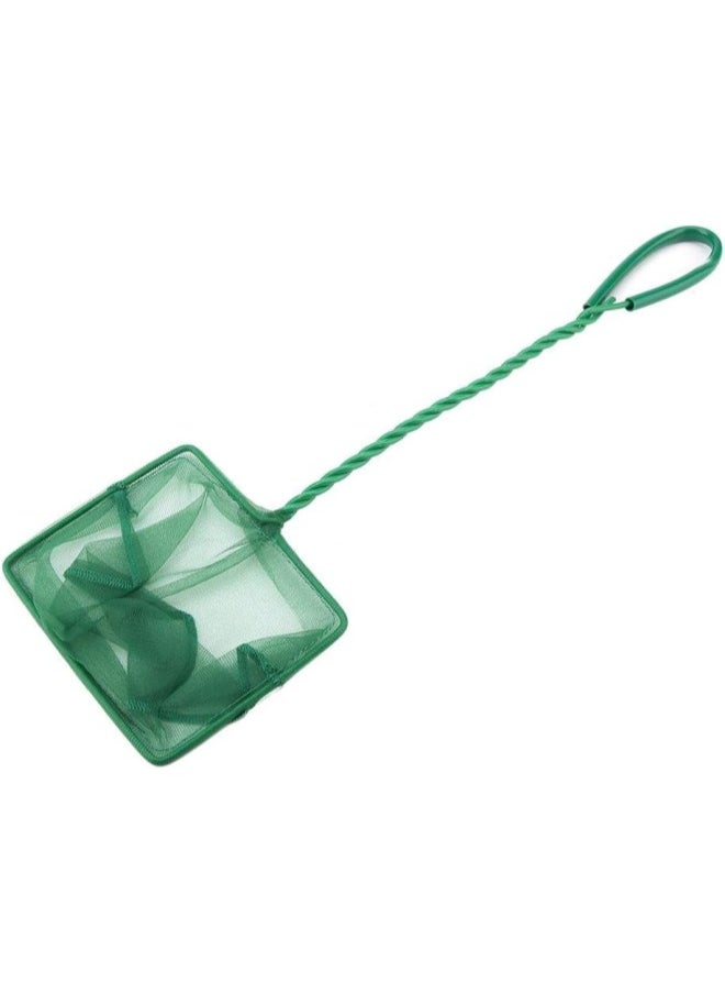 klarako - Valentine's Day Present Convenience to Handle, Goldfish Net, Square Fishing Landing Net, Not Harm Fish Scales, for Fish Tank Household(6 inches) - Image 1