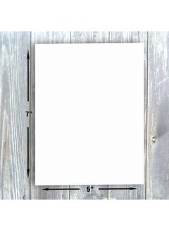 Hamilco Blank Cards And Envelopes 5X7 White Cardstock Paper 100 Lb Cover Card Stock 100 Pack (100 Cards With Envelopes)  - Image 3