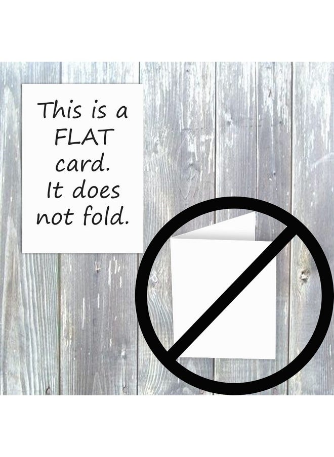Hamilco Blank Cards And Envelopes 5X7 White Cardstock Paper 100 Lb Cover Card Stock 100 Pack (100 Cards With Envelopes)  - Image 5