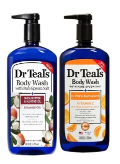 Epsom Salt Body Wash, Vitamin C and Citrus Oils, 710ml with Pure Epsom Salt, Shea Butter, and Almond Oil. 710ml - pzsku/Z162DA30457019DF80467Z/45/_/1738008190/a39477d5-1d8e-4e69-8ec7-e30ce93f44c6