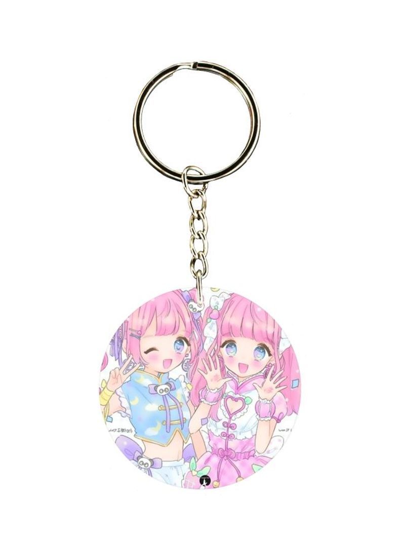 RKN Cartoon Printed Keychain